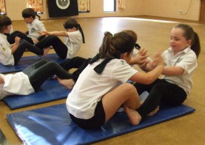 Mornington-pewees-karate-training